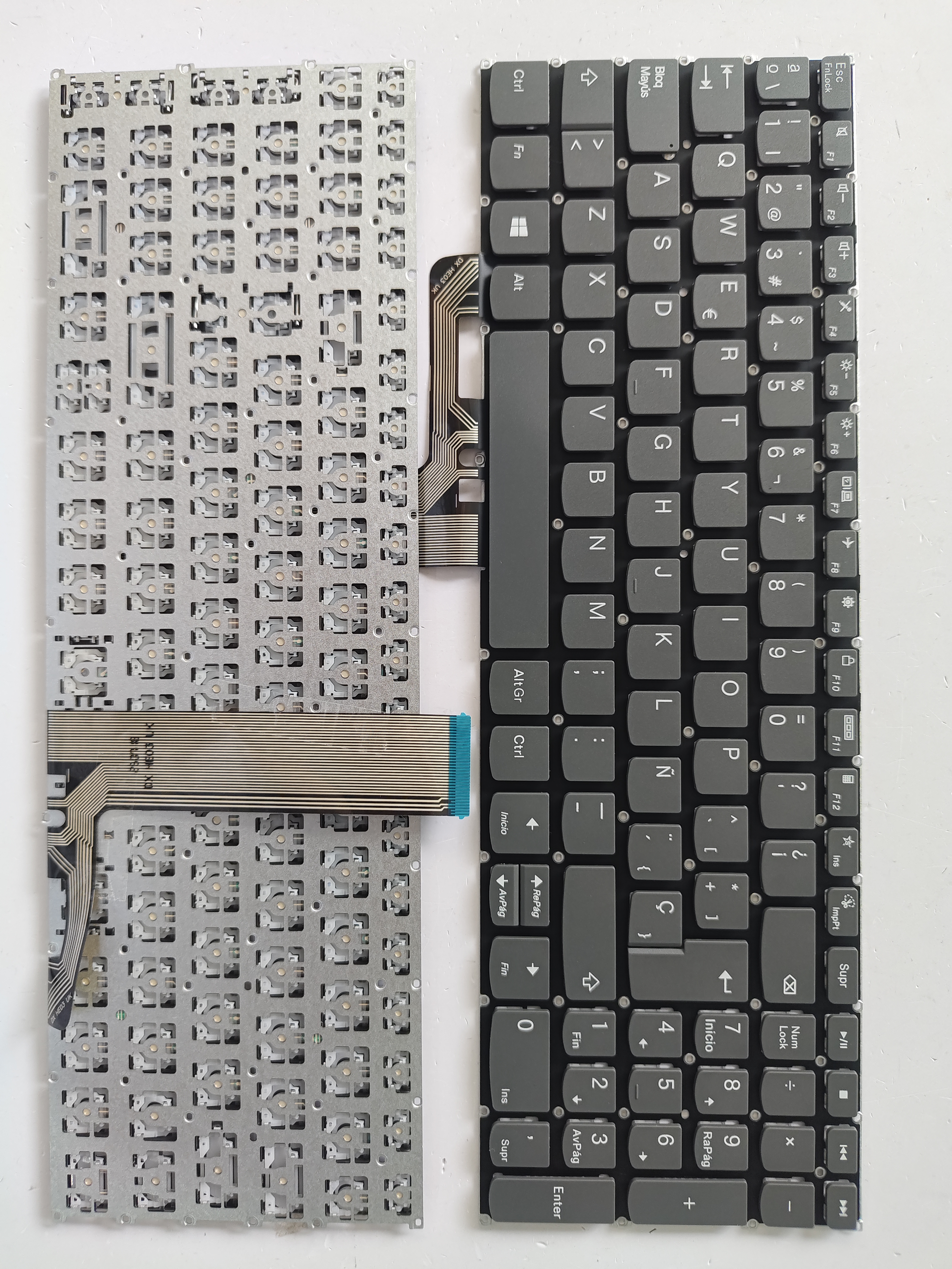 Picture of New Replacement Laptop Keyboard For LENOVO AIR 15 2020/S550-15/ideapad 5-15 Grey (OEM) SP Layout
